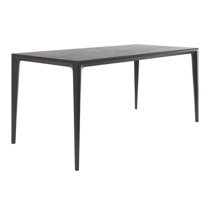 Minimalist Rectangle Shape Dining Table Standard Sintered Stone Top Dining Table for Kitchen Gray Without Chairs Clearhalo ' dining_table' 'Dining Tables & Seating' 'Dining Tables' 'furn' 'furn_dining_table' 'Furniture' 'furniture_dining_table' 'Kitchen & Dining Furniture' 'kitchen&dining_furn' 'kitchen' 'kitchen_dining_table' 3959555