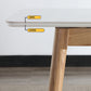 Rectangle Extendable Stone Dining Site Table Traditional Luxury Dinette Table for Home Clearhalo ' dining_table' 'Dining Tables & Seating' 'Dining Tables' 'furn' 'furn_dining_table' 'Furniture' 'furniture_dining_table' 'Kitchen & Dining Furniture' 'kitchen&dining_furn' 'kitchen' 'kitchen_dining_table' 3959599