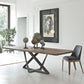 Metal Industrial Rectangle Dining Table Solid Wood Table for Dining Room and Kitchen Clearhalo ' dining_table' 'Dining Tables & Seating' 'Dining Tables' 'furn' 'furn_dining_table' 'Furniture' 'furniture_dining_table' 'Kitchen & Dining Furniture' 'kitchen&dining_furn' 'kitchen' 'kitchen_dining_table' 3959623