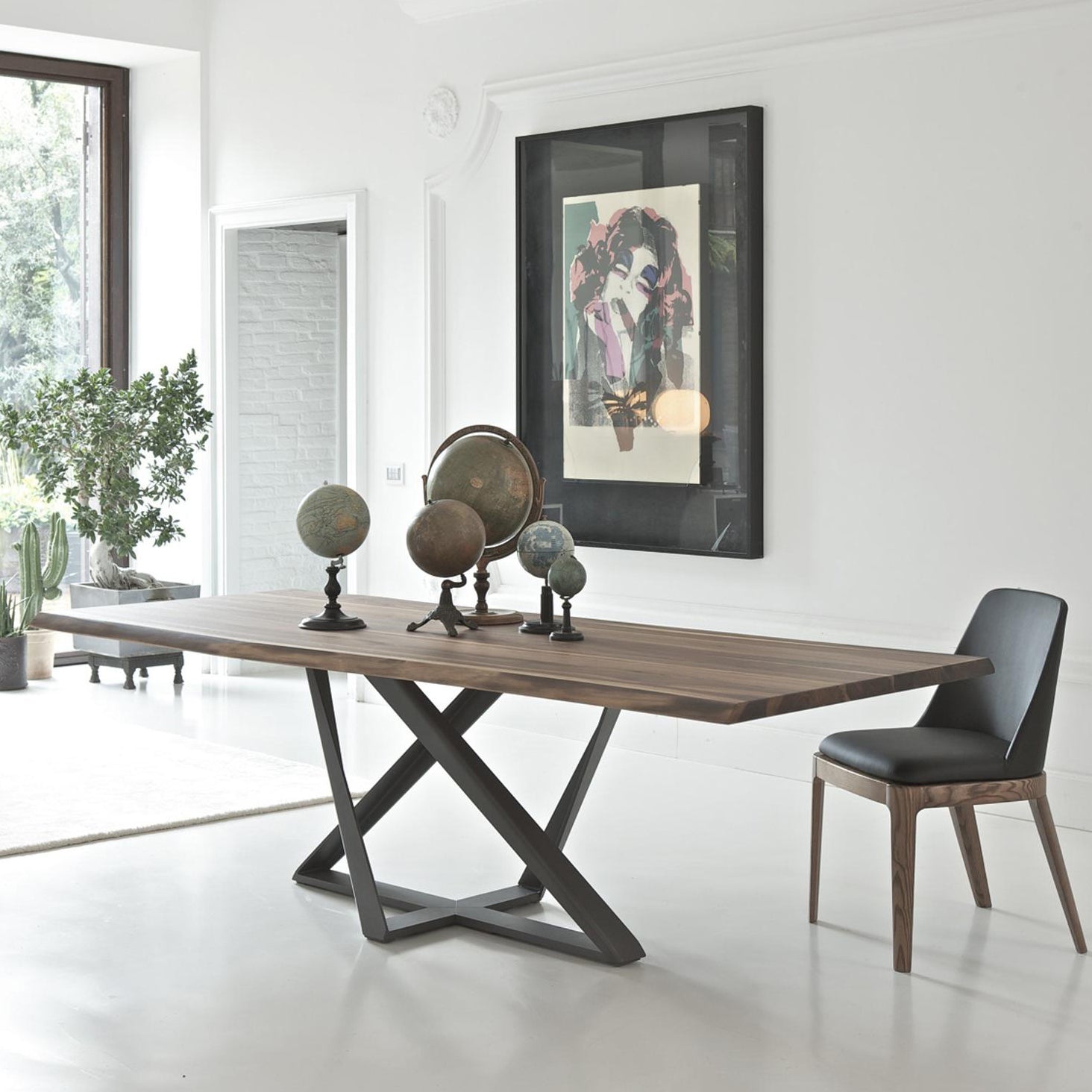 Metal Industrial Rectangle Dining Table Solid Wood Table for Dining Room and Kitchen Clearhalo ' dining_table' 'Dining Tables & Seating' 'Dining Tables' 'furn' 'furn_dining_table' 'Furniture' 'furniture_dining_table' 'Kitchen & Dining Furniture' 'kitchen&dining_furn' 'kitchen' 'kitchen_dining_table' 3959623