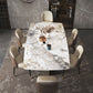 Metal Traditional Luxury Rectangle Table Sintered Stone Table for Dining Room and Kitchen Clearhalo ' dining_table' 'Dining Tables & Seating' 'Dining Tables' 'furn' 'furn_dining_table' 'Furniture' 'furniture_dining_table' 'Kitchen & Dining Furniture' 'kitchen&dining_furn' 'kitchen' 'kitchen_dining_table' 3959658