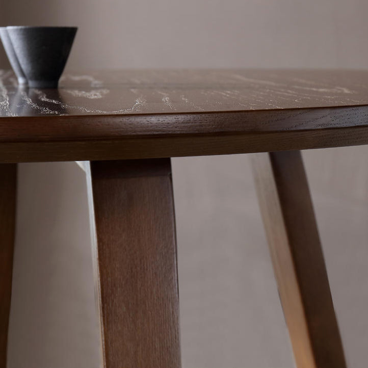 Solid Wood Brown Tone Dining Table Modern Double Pedestal Table for Dining Room Clearhalo ' dining_table' 'Dining Tables & Seating' 'Dining Tables' 'furn' 'furn_dining_table' 'Furniture' 'furniture_dining_table' 'Kitchen & Dining Furniture' 'kitchen&dining_furn' 'kitchen' 'kitchen_dining_table' 3959722