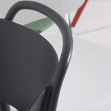 Contemporary Plastic Dining Room Chairs Open Back Dining Side Armless Chair (Set of 2) Clearhalo ' kitchen&dining_furn' 'Dining Chairs' 'Dining Tables & Seating' 'dining_chair' 'furn' 'furn_dining_chair' 'Furniture' 'furniture_dining_chair' 'Kitchen & Dining Furniture' 'kitchen' 3966706