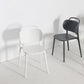 Contemporary Plastic Dining Room Chairs Open Back Dining Side Armless Chair (Set of 2) Clearhalo ' kitchen&dining_furn' 'Dining Chairs' 'Dining Tables & Seating' 'dining_chair' 'furn' 'furn_dining_chair' 'Furniture' 'furniture_dining_chair' 'Kitchen & Dining Furniture' 'kitchen' 3966710