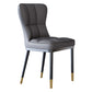 Glam Style Metal Dining Room Chairs Armless Upholstered Linen Fabric Dining Chair for Home Use Clearhalo ' kitchen&dining_furn' 'Dining Chairs' 'Dining Tables & Seating' 'dining_chair' 'furn' 'furn_dining_chair' 'Furniture' 'furniture_dining_chair' 'Kitchen & Dining Furniture' 'kitchen' 3966721