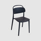 Scandinavian Plastic Chair Stackable Open Back Dining Chair in Matte Finish (Set of 4) Clearhalo ' kitchen&dining_furn' 'Dining Chairs' 'Dining Tables & Seating' 'dining_chair' 'furn' 'furn_dining_chair' 'Furniture' 'furniture_dining_chair' 'Kitchen & Dining Furniture' 'kitchen' 3966761