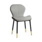 Scandinavian PU Leather Bedroom Side Chair Matte Finish Parsons Dining Chair Grey 1 Piece Black Gold Clearhalo ' kitchen&dining_furn' 'Dining Chairs' 'Dining Tables & Seating' 'dining_chair' 'furn' 'furn_dining_chair' 'Furniture' 'furniture_dining_chair' 'Kitchen & Dining Furniture' 'kitchen' 3966778