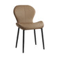 Scandinavian PU Leather Bedroom Side Chair Matte Finish Parsons Dining Chair Coffee 1 Piece Black Clearhalo ' kitchen&dining_furn' 'Dining Chairs' 'Dining Tables & Seating' 'dining_chair' 'furn' 'furn_dining_chair' 'Furniture' 'furniture_dining_chair' 'Kitchen & Dining Furniture' 'kitchen' 3966840