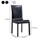 Contemporary Restaurant Leather Side Chair Solid Back Dining Chair (Set of 2) Clearhalo ' kitchen&dining_furn' 'Dining Chairs' 'Dining Tables & Seating' 'dining_chair' 'furn' 'furn_dining_chair' 'Furniture' 'furniture_dining_chair' 'Kitchen & Dining Furniture' 'kitchen' 3966863