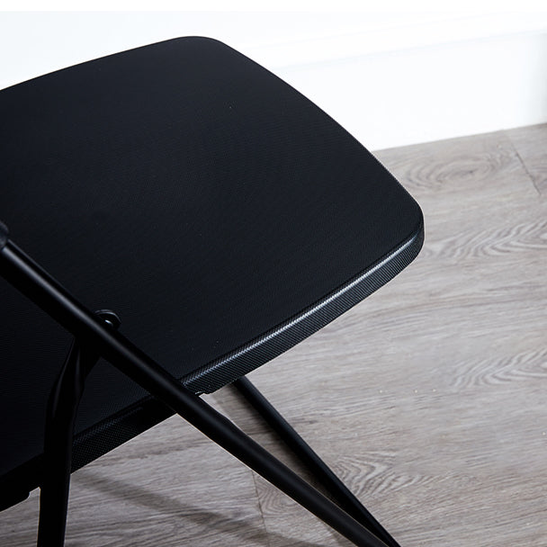 Modern Indoor-Outdoor Metal Side Chair Folding Armless Dining Side Chair Clearhalo ' kitchen&dining_furn' 'Dining Chairs' 'Dining Tables & Seating' 'dining_chair' 'furn' 'furn_dining_chair' 'Furniture' 'furniture_dining_chair' 'Kitchen & Dining Furniture' 'kitchen' 3967001