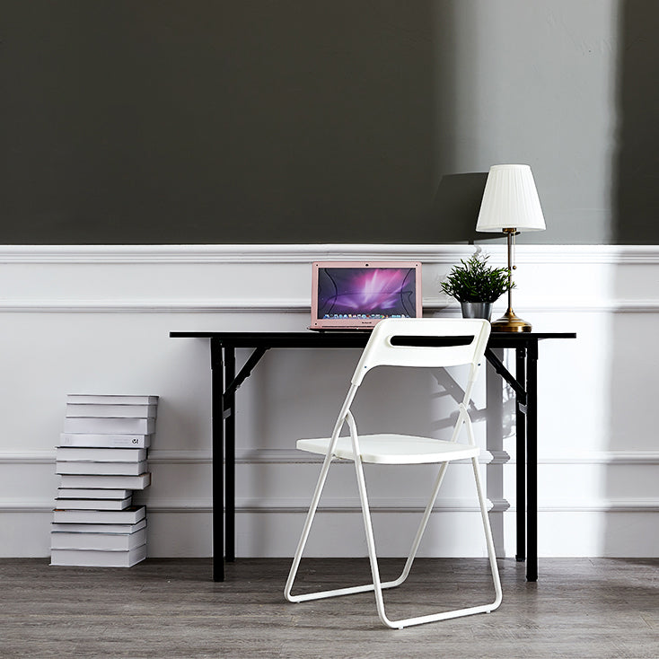 Modern Indoor-Outdoor Metal Side Chair Folding Armless Dining Side Chair Clearhalo ' kitchen&dining_furn' 'Dining Chairs' 'Dining Tables & Seating' 'dining_chair' 'furn' 'furn_dining_chair' 'Furniture' 'furniture_dining_chair' 'Kitchen & Dining Furniture' 'kitchen' 3967016