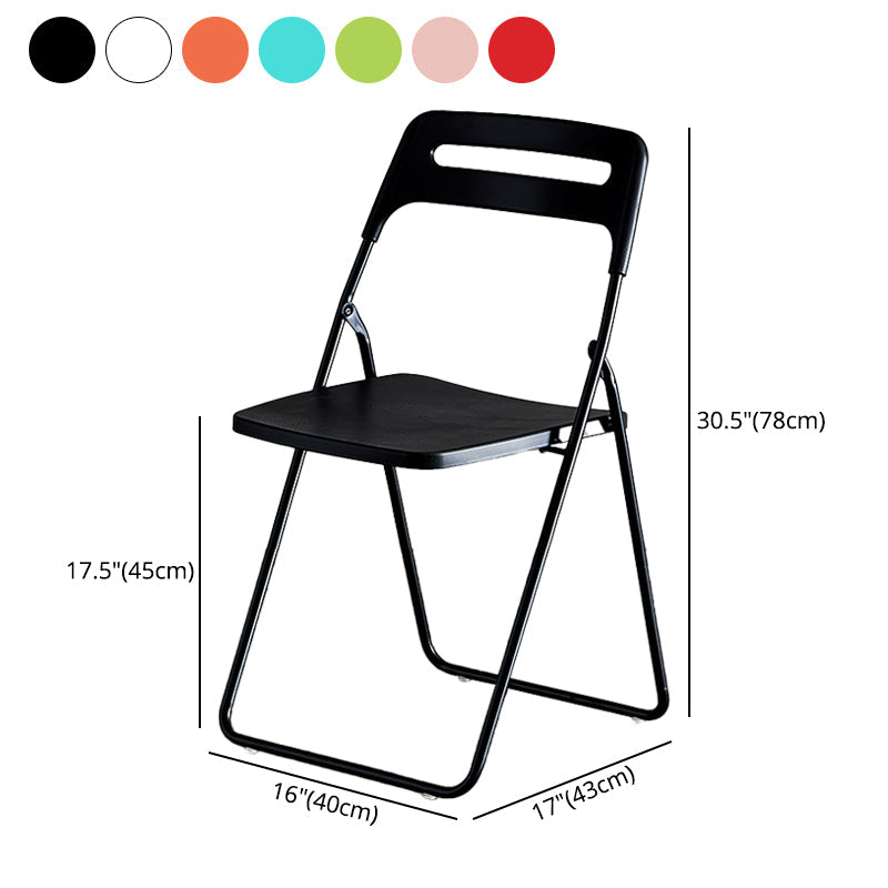 Modern Indoor-Outdoor Metal Side Chair Folding Armless Dining Side Chair Clearhalo ' kitchen&dining_furn' 'Dining Chairs' 'Dining Tables & Seating' 'dining_chair' 'furn' 'furn_dining_chair' 'Furniture' 'furniture_dining_chair' 'Kitchen & Dining Furniture' 'kitchen' 3967029