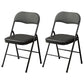 Modern Indoor-Outdoor Chair Metal Armless Open Back Dining Side Chair Black 2 Piece Set Clearhalo ' kitchen&dining_furn' 'Dining Chairs' 'Dining Tables & Seating' 'dining_chair' 'furn' 'furn_dining_chair' 'Furniture' 'furniture_dining_chair' 'Kitchen & Dining Furniture' 'kitchen' 3967033