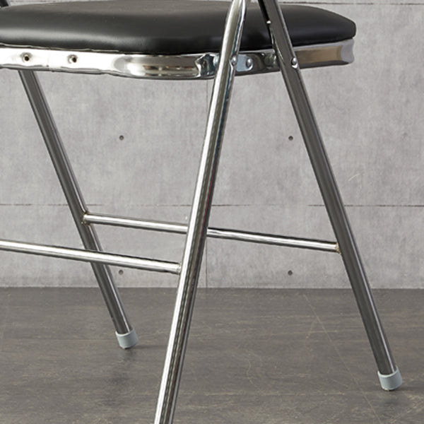 Modern Indoor-Outdoor Chair Metal Armless Open Back Dining Side Chair Clearhalo ' kitchen&dining_furn' 'Dining Chairs' 'Dining Tables & Seating' 'dining_chair' 'furn' 'furn_dining_chair' 'Furniture' 'furniture_dining_chair' 'Kitchen & Dining Furniture' 'kitchen' 3967046