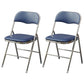 Modern Indoor-Outdoor Chair Metal Armless Open Back Dining Side Chair Blue 2 Piece Set Clearhalo ' kitchen&dining_furn' 'Dining Chairs' 'Dining Tables & Seating' 'dining_chair' 'furn' 'furn_dining_chair' 'Furniture' 'furniture_dining_chair' 'Kitchen & Dining Furniture' 'kitchen' 3967051