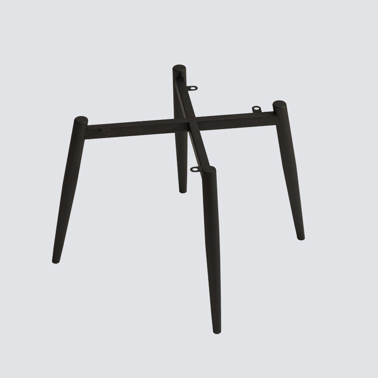 Contemporary Metal Dining Chairs Upholstered Armless Dining Leather Chairs for Home Use Clearhalo ' kitchen&dining_furn' 'Dining Chairs' 'Dining Tables & Seating' 'dining_chair' 'furn' 'furn_dining_chair' 'Furniture' 'furniture_dining_chair' 'Kitchen & Dining Furniture' 'kitchen' 3967077