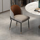Glam Metal Dining Armless Chairs Upholstered Dining Room Chairs for Restaurant Gray Coffee 1 Piece Clearhalo ' kitchen&dining_furn' 'Dining Chairs' 'Dining Tables & Seating' 'dining_chair' 'furn' 'furn_dining_chair' 'Furniture' 'furniture_dining_chair' 'Kitchen & Dining Furniture' 'kitchen' 3967128