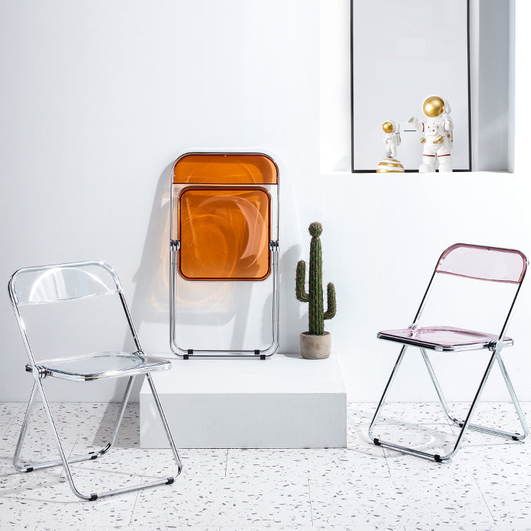 Contemporary Metal Dining Armless Chair Open Back Single Dining Side Chair Clearhalo ' kitchen&dining_furn' 'Dining Chairs' 'Dining Tables & Seating' 'dining_chair' 'furn' 'furn_dining_chair' 'Furniture' 'furniture_dining_chair' 'Kitchen & Dining Furniture' 'kitchen' 3967215