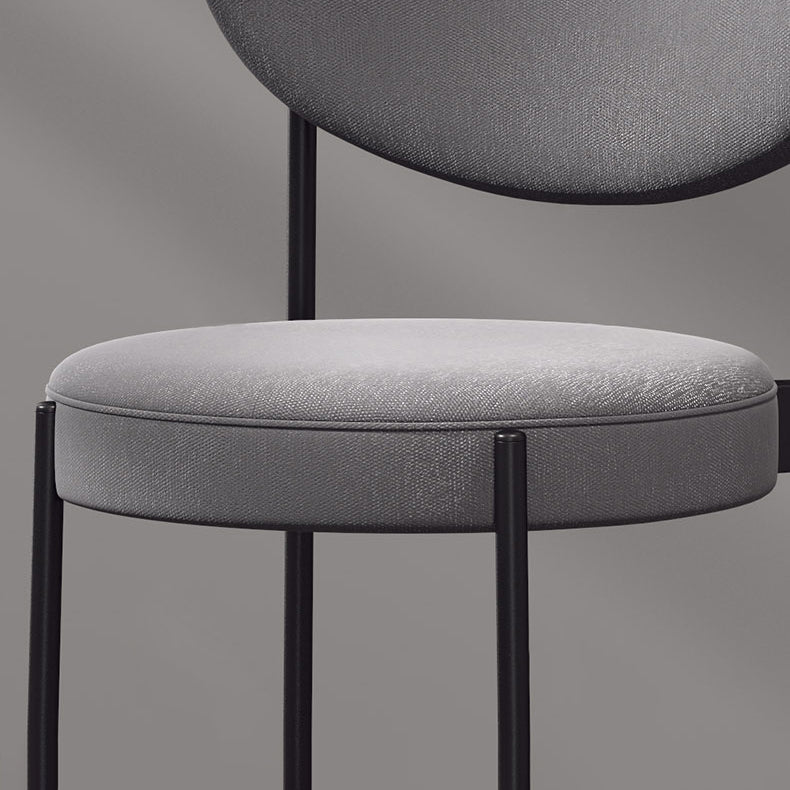 Modern Style Metal Dining Chair Open Back Dining Side Chairs for Kitchen Clearhalo ' kitchen&dining_furn' 'Dining Chairs' 'Dining Tables & Seating' 'dining_chair' 'furn' 'furn_dining_chair' 'Furniture' 'furniture_dining_chair' 'Kitchen & Dining Furniture' 'kitchen' 3967280