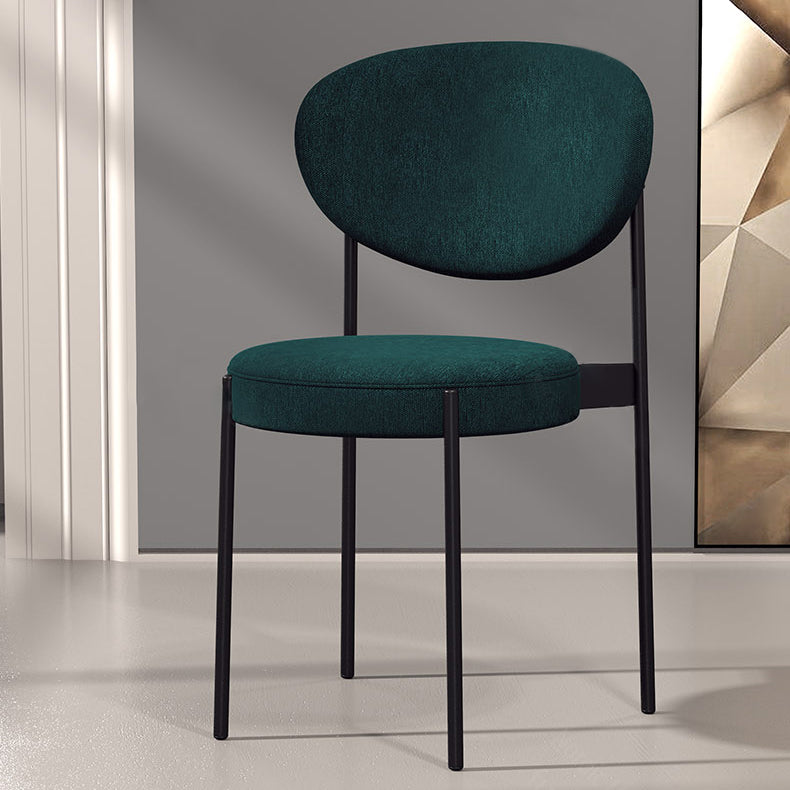Modern Style Metal Dining Chair Open Back Dining Side Chairs for Kitchen Clearhalo ' kitchen&dining_furn' 'Dining Chairs' 'Dining Tables & Seating' 'dining_chair' 'furn' 'furn_dining_chair' 'Furniture' 'furniture_dining_chair' 'Kitchen & Dining Furniture' 'kitchen' 3967285