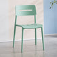 Modern Style Plastic Dining Chairs Open Back Dining Stackable Side Chair for Kitchen Mint Green 1 Piece Clearhalo ' kitchen&dining_furn' 'Dining Chairs' 'Dining Tables & Seating' 'dining_chair' 'furn' 'furn_dining_chair' 'Furniture' 'furniture_dining_chair' 'Kitchen & Dining Furniture' 'kitchen' 3967375