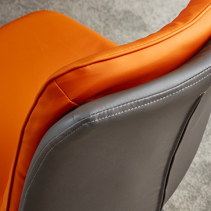 Contemporary Style Metal Dining Chair Dining Armless Side Chairs for Kitchen Clearhalo ' kitchen&dining_furn' 'Dining Chairs' 'Dining Tables & Seating' 'dining_chair' 'furn' 'furn_dining_chair' 'Furniture' 'furniture_dining_chair' 'Kitchen & Dining Furniture' 'kitchen' 3967397