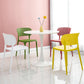 Modern Style Plastic Dining Chairs Open Back Stackable Dining Chair for Kitchen Clearhalo ' kitchen&dining_furn' 'Dining Chairs' 'Dining Tables & Seating' 'dining_chair' 'furn' 'furn_dining_chair' 'Furniture' 'furniture_dining_chair' 'Kitchen & Dining Furniture' 'kitchen' 3967414