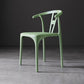 Modern Style Plastic Dining Chairs Dining Stackable Side Chair for Kitchen Green 1 Piece Clearhalo ' kitchen&dining_furn' 'Dining Chairs' 'Dining Tables & Seating' 'dining_chair' 'furn' 'furn_dining_chair' 'Furniture' 'furniture_dining_chair' 'Kitchen & Dining Furniture' 'kitchen' 3967458