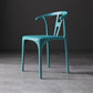 Modern Style Plastic Dining Chairs Dining Stackable Side Chair for Kitchen Peacock Blue 1 Piece Clearhalo ' kitchen&dining_furn' 'Dining Chairs' 'Dining Tables & Seating' 'dining_chair' 'furn' 'furn_dining_chair' 'Furniture' 'furniture_dining_chair' 'Kitchen & Dining Furniture' 'kitchen' 3967465