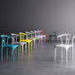 Modern Style Plastic Dining Chairs Dining Stackable Side Chair for Kitchen Clearhalo ' kitchen&dining_furn' 'Dining Chairs' 'Dining Tables & Seating' 'dining_chair' 'furn' 'furn_dining_chair' 'Furniture' 'furniture_dining_chair' 'Kitchen & Dining Furniture' 'kitchen' 3967466