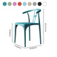Modern Style Plastic Dining Chairs Dining Stackable Side Chair for Kitchen Clearhalo ' kitchen&dining_furn' 'Dining Chairs' 'Dining Tables & Seating' 'dining_chair' 'furn' 'furn_dining_chair' 'Furniture' 'furniture_dining_chair' 'Kitchen & Dining Furniture' 'kitchen' 3967484