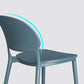 Contemporary Style Plastic Dining Chairs Open Back Dining Stackable Chair for Kitchen Clearhalo ' kitchen&dining_furn' 'Dining Chairs' 'Dining Tables & Seating' 'dining_chair' 'furn' 'furn_dining_chair' 'Furniture' 'furniture_dining_chair' 'Kitchen & Dining Furniture' 'kitchen' 3967496