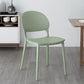 Contemporary Style Plastic Dining Chairs Open Back Dining Stackable Chair for Kitchen Green 1 Piece Clearhalo ' kitchen&dining_furn' 'Dining Chairs' 'Dining Tables & Seating' 'dining_chair' 'furn' 'furn_dining_chair' 'Furniture' 'furniture_dining_chair' 'Kitchen & Dining Furniture' 'kitchen' 3967515