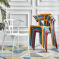 Modern Style Plastic Dining Chairs Stackable Dining Chairs for Kitchen Clearhalo ' kitchen&dining_furn' 'Dining Chairs' 'Dining Tables & Seating' 'dining_chair' 'furn' 'furn_dining_chair' 'Furniture' 'furniture_dining_chair' 'Kitchen & Dining Furniture' 'kitchen' 3967546