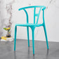 Modern Style Plastic Dining Chairs Stackable Dining Chairs for Kitchen Lake Blue 1 Piece Clearhalo ' kitchen&dining_furn' 'Dining Chairs' 'Dining Tables & Seating' 'dining_chair' 'furn' 'furn_dining_chair' 'Furniture' 'furniture_dining_chair' 'Kitchen & Dining Furniture' 'kitchen' 3967550