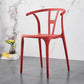 Modern Style Plastic Dining Chairs Stackable Dining Chairs for Kitchen Red 1 Piece Clearhalo ' kitchen&dining_furn' 'Dining Chairs' 'Dining Tables & Seating' 'dining_chair' 'furn' 'furn_dining_chair' 'Furniture' 'furniture_dining_chair' 'Kitchen & Dining Furniture' 'kitchen' 3967572