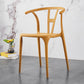 Modern Style Plastic Dining Chairs Stackable Dining Chairs for Kitchen Ginger 1 Piece Clearhalo ' kitchen&dining_furn' 'Dining Chairs' 'Dining Tables & Seating' 'dining_chair' 'furn' 'furn_dining_chair' 'Furniture' 'furniture_dining_chair' 'Kitchen & Dining Furniture' 'kitchen' 3967581