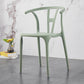 Modern Style Plastic Dining Chairs Stackable Dining Chairs for Kitchen Light Green 1 Piece Clearhalo ' kitchen&dining_furn' 'Dining Chairs' 'Dining Tables & Seating' 'dining_chair' 'furn' 'furn_dining_chair' 'Furniture' 'furniture_dining_chair' 'Kitchen & Dining Furniture' 'kitchen' 3967590