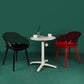 Scandinavian Style Plastic Chair Kitchen Solid Back Single Dining Arm Chair Clearhalo ' kitchen&dining_furn' 'Dining Chairs' 'Dining Tables & Seating' 'dining_chair' 'Furniture' 'furniture_dining_chair' 'Kitchen & Dining Furniture' 'kitchen' 3967697
