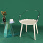 Scandinavian Style Plastic Chair Kitchen Solid Back Single Dining Arm Chair Clearhalo ' kitchen&dining_furn' 'Dining Chairs' 'Dining Tables & Seating' 'dining_chair' 'Furniture' 'furniture_dining_chair' 'Kitchen & Dining Furniture' 'kitchen' 3967699