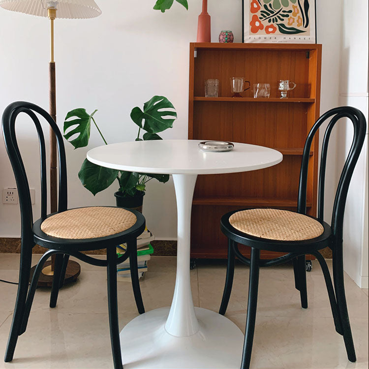 Contemporary Solid Beech Wood Chair Windsor Back Side Kitchen Dining Chairs Clearhalo ' kitchen&dining_furn' 'Dining Chairs' 'Dining Tables & Seating' 'dining_chair' 'furn' 'furn_dining_chair' 'Furniture' 'furniture_dining_chair' 'Kitchen & Dining Furniture' 'kitchen' 3967708