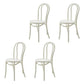 Contemporary Solid Beech Wood Chair Windsor Back Side Kitchen Dining Chairs White Wood 4 Piece Set Clearhalo ' kitchen&dining_furn' 'Dining Chairs' 'Dining Tables & Seating' 'dining_chair' 'furn' 'furn_dining_chair' 'Furniture' 'furniture_dining_chair' 'Kitchen & Dining Furniture' 'kitchen' 3967713