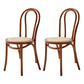 Contemporary Solid Beech Wood Chair Windsor Back Side Kitchen Dining Chairs Walnut Wicker & Rattan 2 Piece Set Clearhalo ' kitchen&dining_furn' 'Dining Chairs' 'Dining Tables & Seating' 'dining_chair' 'furn' 'furn_dining_chair' 'Furniture' 'furniture_dining_chair' 'Kitchen & Dining Furniture' 'kitchen' 3967722