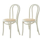 Contemporary Solid Beech Wood Chair Windsor Back Side Kitchen Dining Chairs White Wicker & Rattan 2 Piece Set Clearhalo ' kitchen&dining_furn' 'Dining Chairs' 'Dining Tables & Seating' 'dining_chair' 'furn' 'furn_dining_chair' 'Furniture' 'furniture_dining_chair' 'Kitchen & Dining Furniture' 'kitchen' 3967728