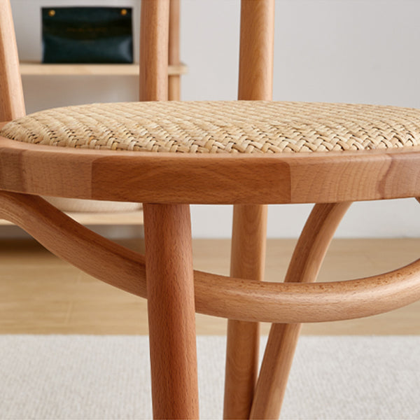 Modern Style Beech Wood Chairs Windsor Back Side Dining Kitchen Chair Set Clearhalo ' kitchen&dining_furn' 'Dining Chairs' 'Dining Tables & Seating' 'dining_chair' 'furn' 'furn_dining_chair' 'Furniture' 'furniture_dining_chair' 'Kitchen & Dining Furniture' 'kitchen' 3967799