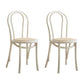 Modern Style Beech Wood Chairs Windsor Back Side Dining Kitchen Chair Set White Wicker & Rattan 2 Piece Set Clearhalo ' kitchen&dining_furn' 'Dining Chairs' 'Dining Tables & Seating' 'dining_chair' 'furn' 'furn_dining_chair' 'Furniture' 'furniture_dining_chair' 'Kitchen & Dining Furniture' 'kitchen' 3967812