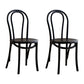 Modern Style Beech Wood Chairs Windsor Back Side Dining Kitchen Chair Set Black Wood 2 Piece Set Clearhalo ' kitchen&dining_furn' 'Dining Chairs' 'Dining Tables & Seating' 'dining_chair' 'furn' 'furn_dining_chair' 'Furniture' 'furniture_dining_chair' 'Kitchen & Dining Furniture' 'kitchen' 3967821