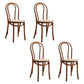 Modern Style Beech Wood Chairs Windsor Back Side Dining Kitchen Chair Set Walnut Wicker & Rattan 4 Piece Set Clearhalo ' kitchen&dining_furn' 'Dining Chairs' 'Dining Tables & Seating' 'dining_chair' 'furn' 'furn_dining_chair' 'Furniture' 'furniture_dining_chair' 'Kitchen & Dining Furniture' 'kitchen' 3967828