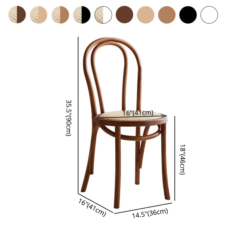 Modern Style Beech Wood Chairs Windsor Back Side Dining Kitchen Chair Set Clearhalo ' kitchen&dining_furn' 'Dining Chairs' 'Dining Tables & Seating' 'dining_chair' 'furn' 'furn_dining_chair' 'Furniture' 'furniture_dining_chair' 'Kitchen & Dining Furniture' 'kitchen' 3967829