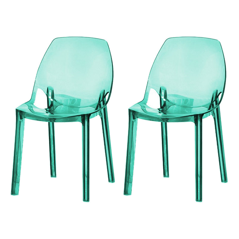 Scandinavian Style Plastic Chair Kitchen Solid Back Dining Side Chairs Green 2 Piece Set Clearhalo ' kitchen&dining_furn' 'Dining Chairs' 'Dining Tables & Seating' 'dining_chair' 'furn' 'furn_dining_chair' 'Furniture' 'furniture_dining_chair' 'Kitchen & Dining Furniture' 'kitchen' 3967847